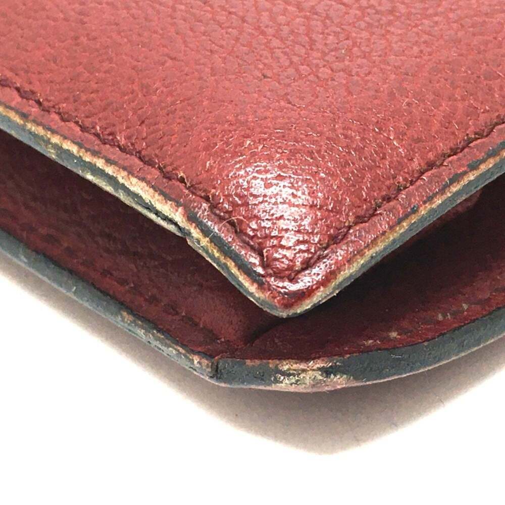 CHRISTIAN DIOR Vintage Red Leather Shoulder Bag - Picture 3 of 13